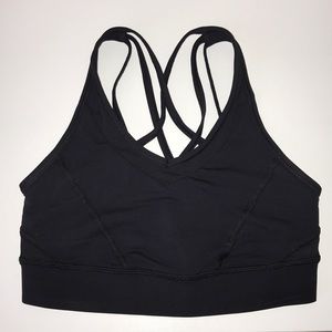 NEVER WORN Lululemon Black Sports Bra